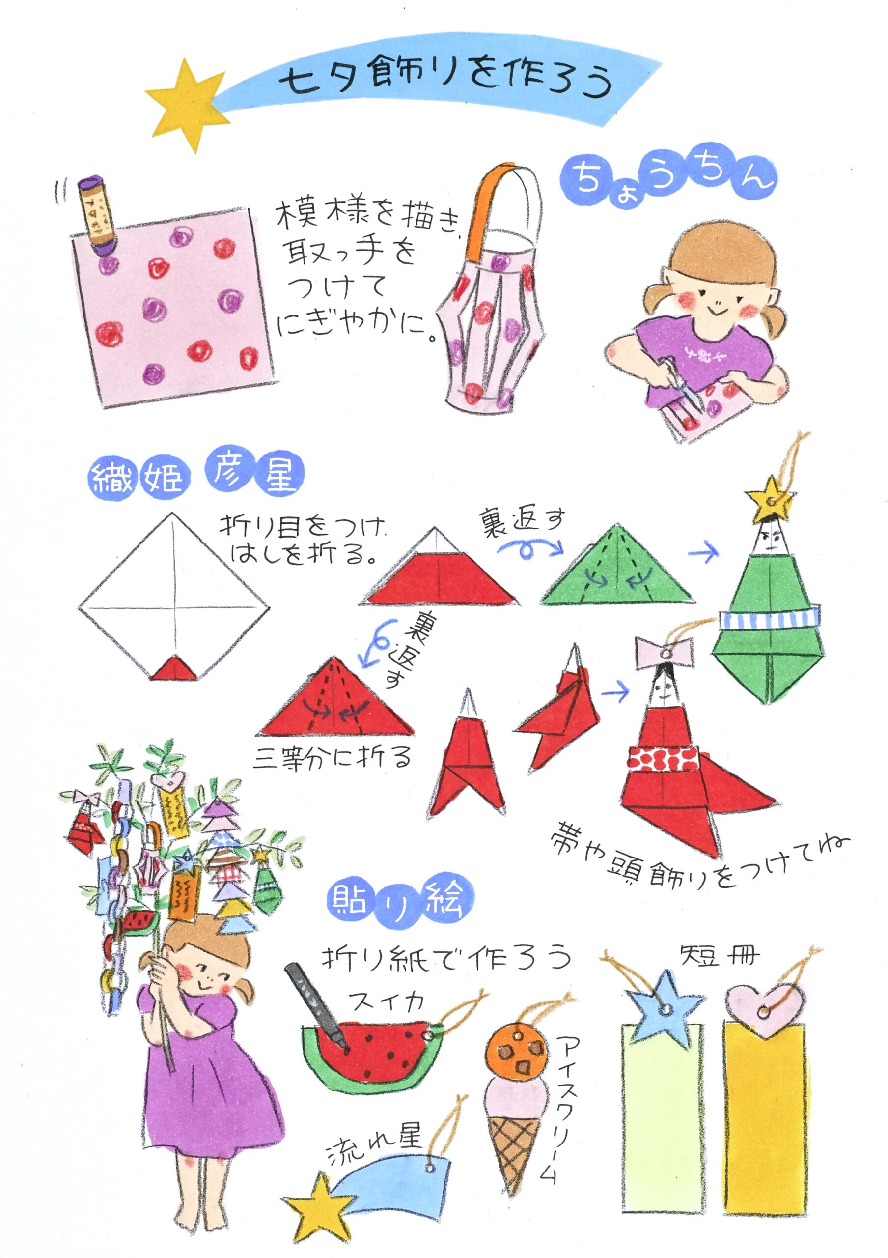 七夕折り紙