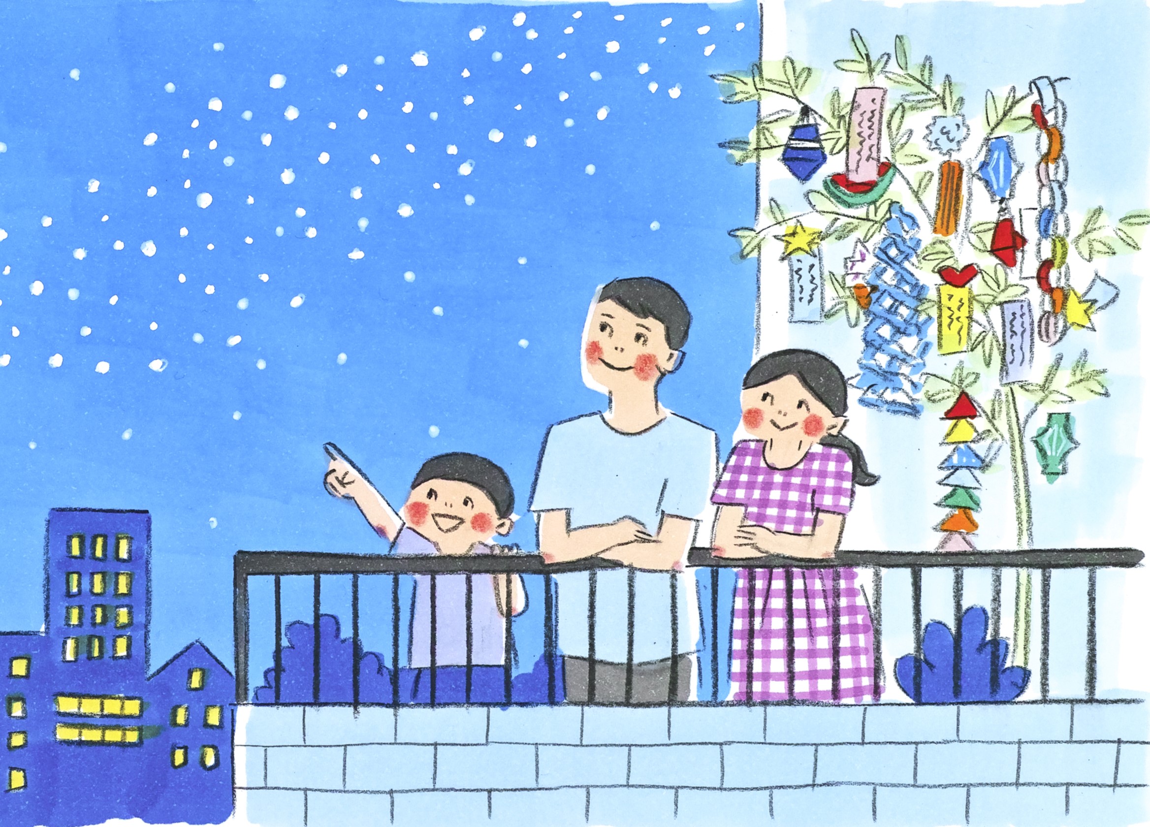 子どもと楽しみたい七夕の工作・簡単レシピ。海の日や暑気払いの過ごし方も紹介