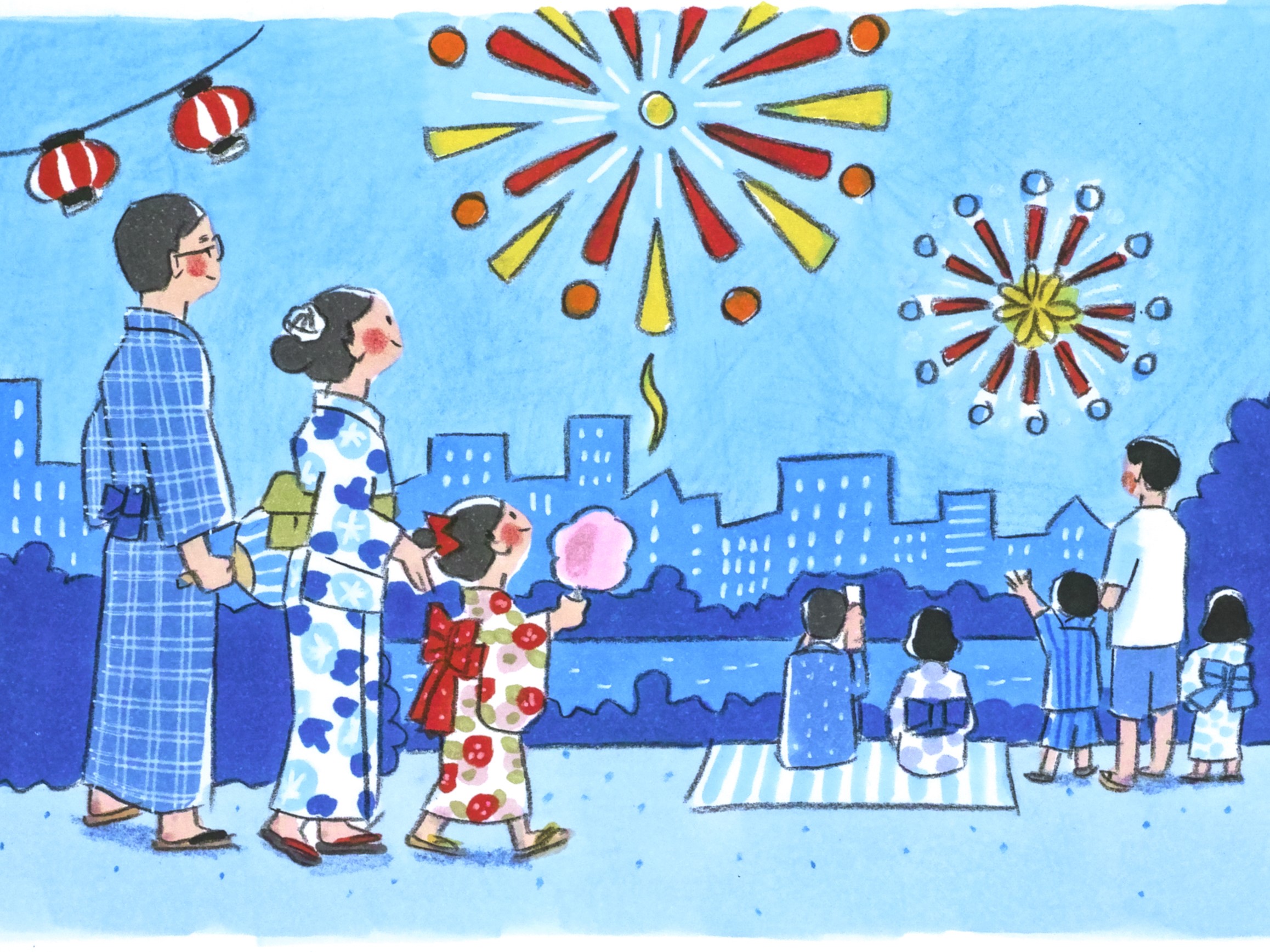 子どもと楽しむ夏休みのアイディア。夏休みの工作や、山の日・お盆の過ごし方も紹